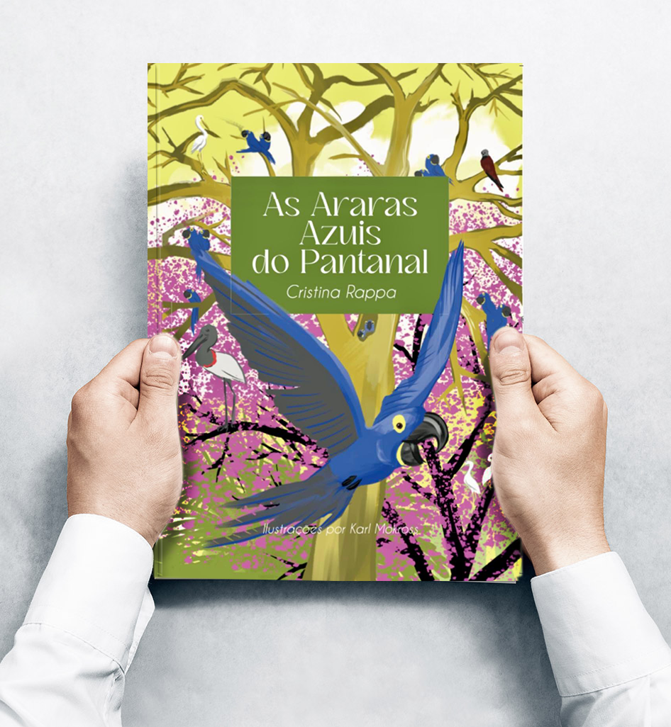 As Araras Azuis do Pantanal